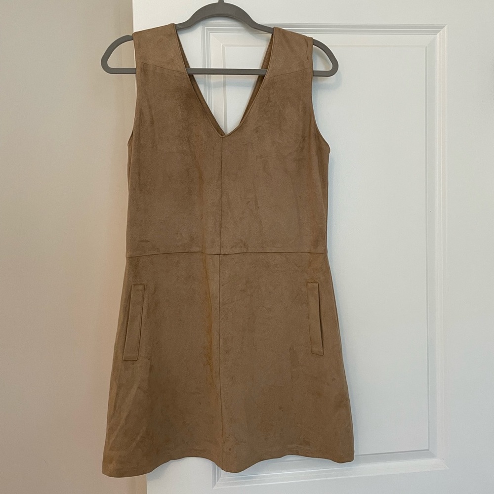 Asher by Fabrik Suede Mini Dress